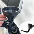 thumbnail image 1 of COM1950s Funnel - Long Flexible Funnel with Hose for Automotive Use - Nitrile Rubber Funnel with Handle for Oil Change and Transmission Fluid - Gas,Oil Funnel for Cars (14.57X5.12X5.12In), 1 of 9