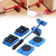 thumbnail image 1 of COM1950s Furniture Lifters, 4 Wheel Dolly with Wheels, Adjustable Height Moving Tool for Heavy Furniture, Carpet Slider for Easy Moving, 1 of 7