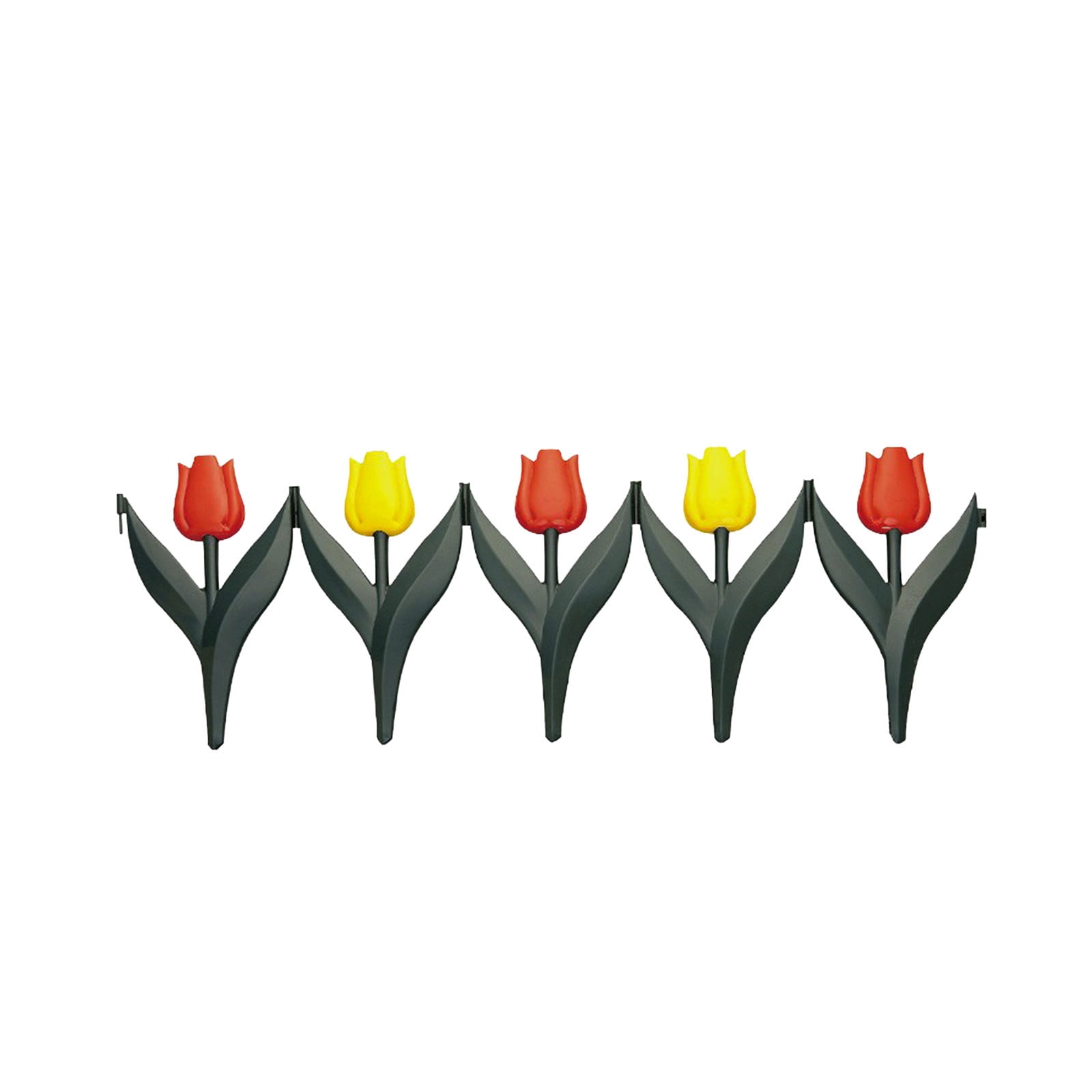 Edgin Definition COM1950s Garden Fence Border, 30 Inch Plastic Lawn Edging, Decorative ...