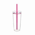 thumbnail image 1 of COM1950s Glass Tumbler with Straw,Creative Bear Design Glass Cup with Lid,20Oz Borosilicate Glass Drinking Cup for Iced Coffee,Tea,Juice,Hot Chocolate,Perfect for Parties and Gifts, 1 of 6