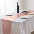 thumbnail image 1 of COM1950s Glitter Table Runner,Sequin Party Decor,12X71.7 Inch Polyester Table Flag for Wedding Reception Banquet Decorations, 1 of 9