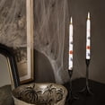 thumbnail image 1 of COM1950s Halloween Soy Wax Candles Set of 2,Flameless Table Decor with Pumpkin and Ghost Designs,9.8 Inch Versatile Display for Festive Home Decorations, 1 of 9