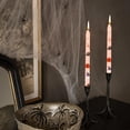 thumbnail image 1 of COM1950s Halloween Soy Wax Candles Set of 2,Flameless Table Decor with Pumpkin and Ghost Designs,9.8 Inch Versatile Display for Festive Home Decorations, 1 of 9
