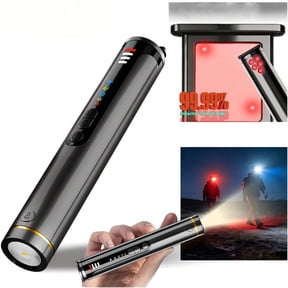 COM1950s Hidden Camera Detector, Spy Camera Finder Pen, Portable Infrared Anti Spy Detector for Travel, Hotels, Offices, and Everyday Privacy Protection