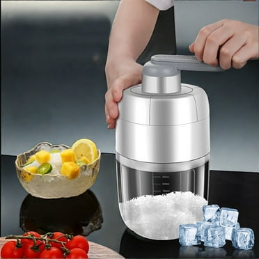 COM1950s Ice Machine Crushed Ice Shaved Ice Hand Operated Household Detachable Small Ice Machine Delivering Ice Molds Stall Hand Operated Mein Mein Ice Ice Breaker Ice Breakers Ice Cubes