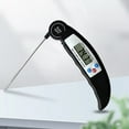 thumbnail image 1 of COM1950s Instant Read Food Thermometer,Digital Cooking Thermometer with Foldable Probe and Backlit Display,Stainless Steel Probe for Bbq,Grilling,Kitchen Use, 1 of 9