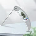 thumbnail image 1 of COM1950s Instant Read Food Thermometer,Digital Cooking Thermometer with Foldable Probe and Backlit Display,Stainless Steel Probe for Bbq,Grilling,Kitchen Use, 1 of 9