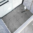 thumbnail image 1 of COM1950s Interlocking Floor Tiles,Non-Slip Modular Bath Mat with Drainage Holes,Pvc Gym & Pool Mats for Wet Areas, 1 of 7
