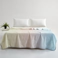 thumbnail image 1 of COM1950s King Size Gradient Cooling Quilt,Reactive Print Masterpiece,Max Coverage 90" for Luxury Beds, 1 of 9