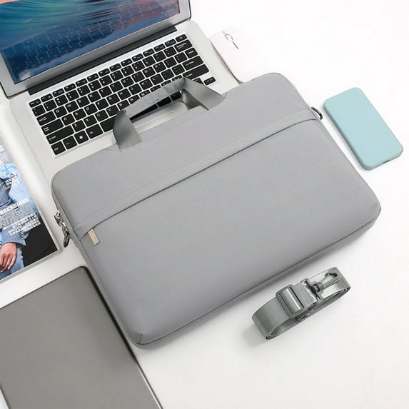 COM1950s Laptop Messenger Bag,Water-Resistant Oxford Fabric with Adjustable Strap,16 X 12 X 1 Inches Shockproof Computer Bag for Business Travel,Tablet Shoulder Bag with Organizer Pockets