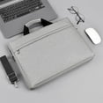thumbnail image 1 of COM1950s Laptop Shoulder Bag for 15-16 Inch Laptop,Lightweight Waterproof Tote with Shockproof Padding,Large Storage Business Casual Briefcase,Portable Travel and Office Use., 1 of 9