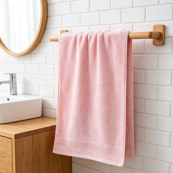 COM1950s Large Cotton Towel, Extra Large Quick Dry Towel, Lightweight and Absorbent, Oversized Bath Sheet for Body, Suitable for Home, Gym, and Travel