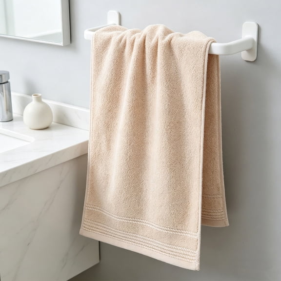 COM1950s Large Cotton Towel, Extra Large Quick Dry Towel, Lightweight and Absorbent, Oversized Bath Sheet for Body, Suitable for Home, Gym, and Travel