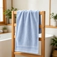 thumbnail image 1 of COM1950s Large Cotton Towel, Extra Large Quick Dry Towel, Lightweight and Absorbent, Oversized Bath Sheet for Body, Suitable for Home, Gym, and Travel, 1 of 7