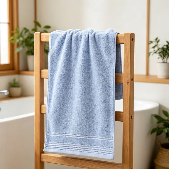 COM1950s Large Cotton Towel, Extra Large Quick Dry Towel, Lightweight and Absorbent, Oversized Bath Sheet for Body, Suitable for Home, Gym, and Travel