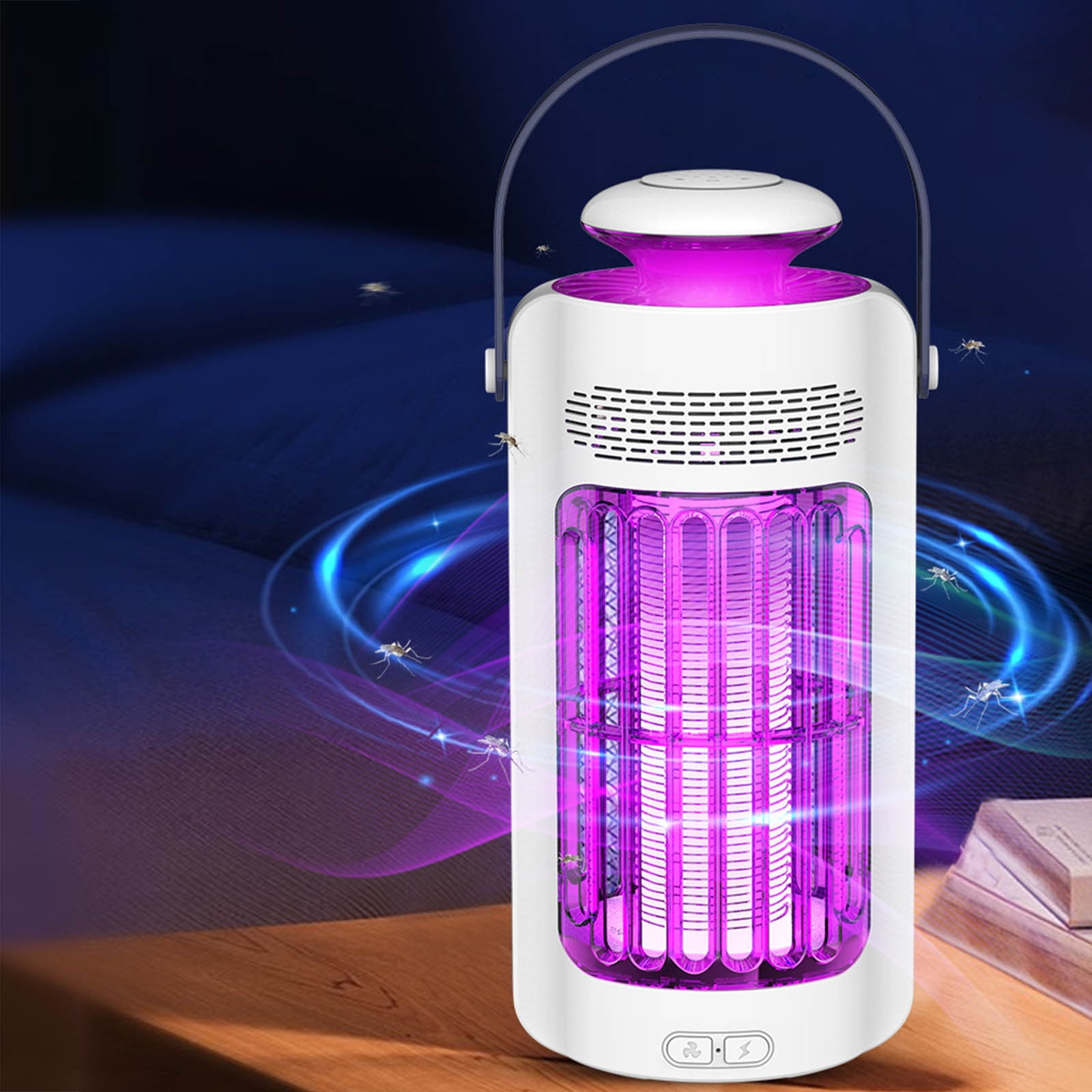COM1950s Led Lamps for Living Room New Portable Electric Mosquitokiller Insect Repellentfly Trap Outdoor Antimosquito Lamp Led Usb Outdoor Indoor Mosquito Lamp