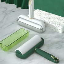 COM1950s Lint Roller,1 Refills 60 Sheets,Super Sticky Pet Hair Remover Kit- 50% Stickier Large Surface Lint Roller,Adhesive Lint Brush for Clothes,Carpet,Car Seats,Dust,Dogs,Cats,8.15 X 7.32 X 2.36 In