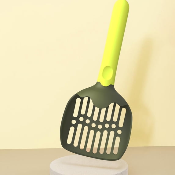 COM1950s Litter Scoop,Cat Litter Scoop with Fine Holes for Clumping Litter,Hanging Cat Litter Shovel for Easy Storage and Cleaning