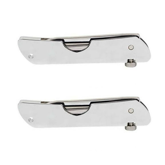 COM1950s Long Handle Hook Extractor Tool,3-Piece Stainless Steel Pick Set for O-Rings,Clips & Wires,3.54" Mini Mechanic Hook with Key Ring,Rustproof & Durable for Tight Spaces