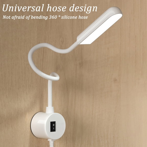 COM1950s Magnetic Desk Light with Flexible Gooseneck,Usb Powered Led Lamp for Sewing Machine,Workbench,Reading and Crafts,Strong Magnet Base,Adjustable Brightness