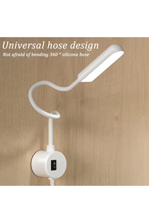 Magnetic Desk Light with Flexible Arm, Usb Powered Led Lamp for Sewing Machine, Workbench, Reading and Crafts, Strong Magnet Base, Adjustable Brightness