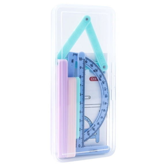 COM1950s Magnetic Geometry Demonstrator, Math Manipulative for Kids, Area Learning Tool for Parallelogram and Triangle, Hands-On Geometry Learning for Classroom and Home Use