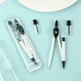 thumbnail image 1 of COM1950s Metal Drawing Compasses Set,Precision Multifunctional Tool with Adjustable Radius,Portable Storage Case for Geometry Drafting and Professional Design, 1 of 9