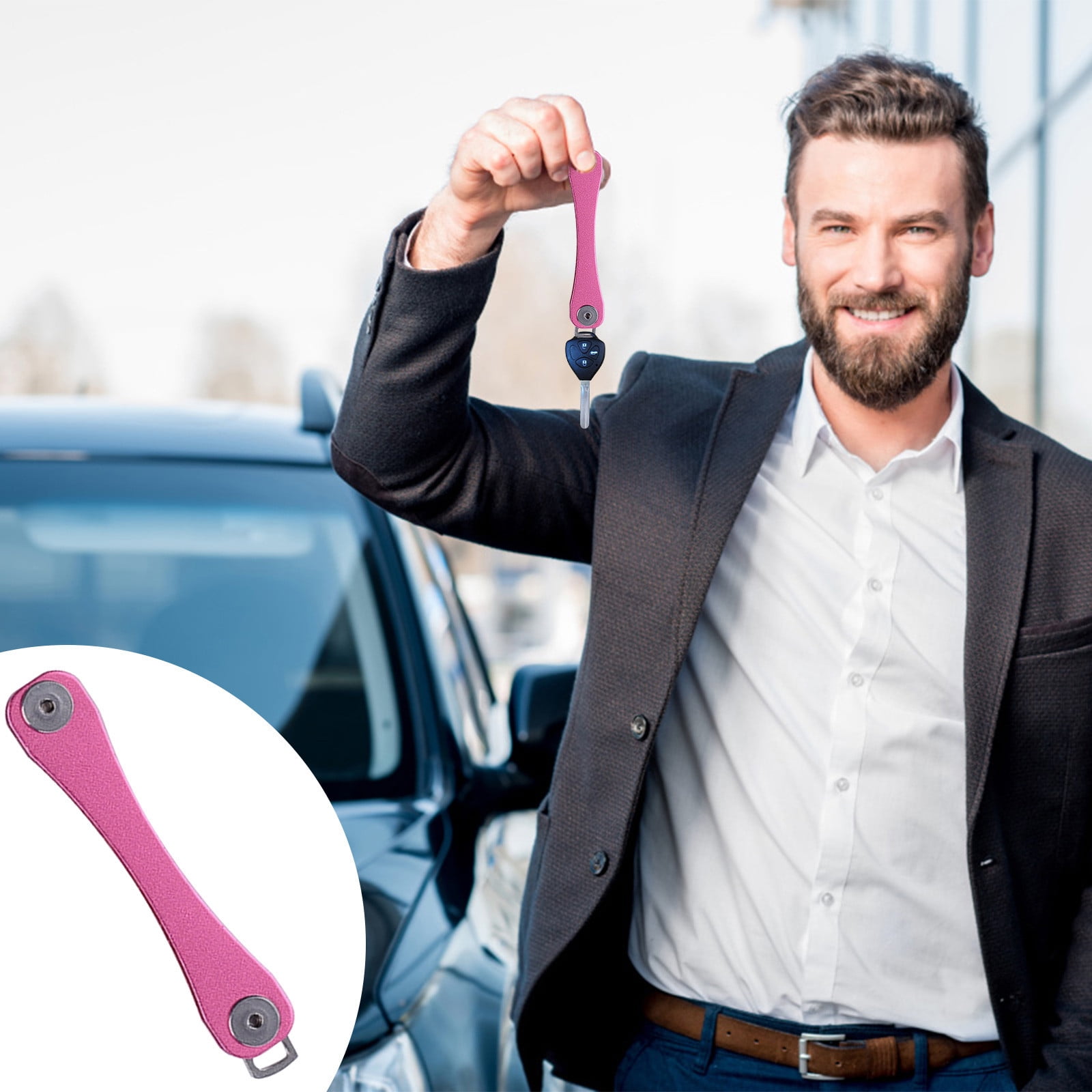COM1950s Metal Mini Diy Key,Outdoor Tool Metal Key Storage Device ...
