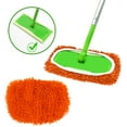 thumbnail image 1 of COM1950s Microfiber Mop Replacement Head,Washable Reusable Mop Pad Refill for Standard Mops,Enhanced Cleaning Cloth with Fine Fibers Traps Dirt and Pet Hair,Easy Machine Washable Design, 1 of 9
