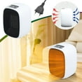 thumbnail image 1 of COM1950s Mini Heater,Portable Desktop Heater for Office and Home Use,Small Space Heater with Ptc Technology,Overheat and Tip-Over Protection,Energy Efficient and Quiet Operation, 1 of 9