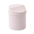 thumbnail image 1 of COM1950s Mini Trash Can with Lid,Desktop Small Trash Can,Removable Small Garbage Can,Pop Up Countertop Wastebasket for Bathroom,Office,Kitchen,Desk,Car,6.7*5.1*5.1 Inch, 1 of 7