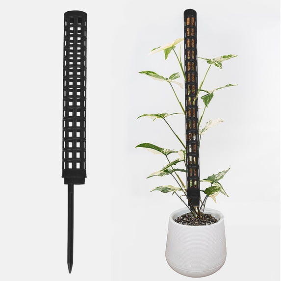 COM1950s Moss Pole for Plant Climbing Support,Stackable and Moisture Locking Design,Promotes Vertical Growth for Monstera,Ivy,and Indoor Climbing Plants