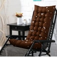 thumbnail image 1 of COM1950s Oversized Chaise Lounge Cushion,50X19 Inch Breathable Summer Pad,Thick Support for Rattan & Floor Use, 1 of 9