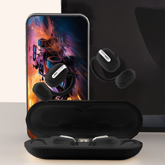 COM1950s Ows Open Bluetooth Headset Wireless Not In-Ear Integrated Battery Life Up To 36H High Definition Noise Cancellation Call Directional Sound Transmission