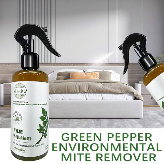 COM1950s Plant Based Dust Mite Spray, Home Bedding and Fabric Freshener, Mild Formula