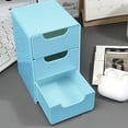 thumbnail image 1 of COM1950s Plastic Drawer Storage Organizer,Stackable Desktop Drawer Organizers with Sliding Design,Multi-Purpose Small Parts Organizer Box for Home Office Kitchen Bathroom Organization, 1 of 9
