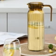 thumbnail image 1 of COM1950s Plastic Water Pitcher,Beverage Dispenser with Push Lid,Refrigerator Fit Pitcher Design,Large Capacity Cold and Hot Drink Container,Dishwasher Safe for Home and Restaurant Use, 1 of 9