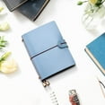 thumbnail image 1 of COM1950s Pu Leather Notebook,Travel Journal with Elastic Closure - Portable Writing Notebook for Daily Use,Classic Binding,5.3X4.1 Inch, 1 of 9