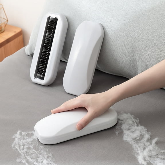 COM1950s Reusable Pet Hair Remover, Washable Handheld Lint Roller for Bed, Sofa, Carpet and Floor, Portable Multi-Functional Cleaning Brush for Home Daily Debris Tidying