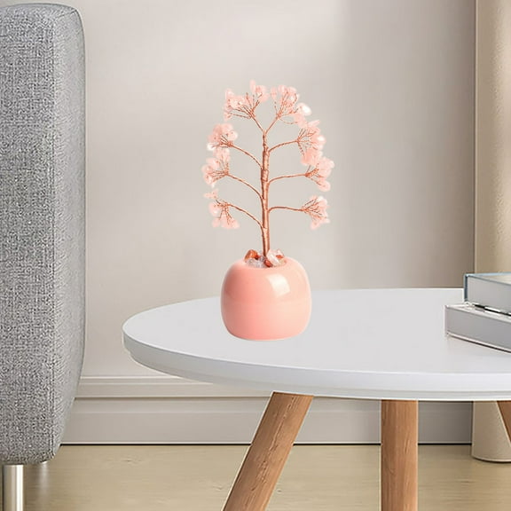 COM1950s Rose Quartz Crystals,Good Luck Money Tree,Pink Room Decor,Spiritual Items,Rose Quartz Money Tree,Crystal Gifts,Good Luck Gems,Crystal Quartz Tree,Pink Crystals,Stone Decorations,3X6In