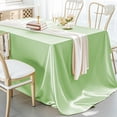 thumbnail image 1 of COM1950s Satin Tablecloth,Polyester Table Cover for Wedding Banquet and Home Dining Table Decor,Extra Large Rectangular Tablecloth with Silky Smooth Texture,Wrinkle Resistant and Easy Care, 1 of 9