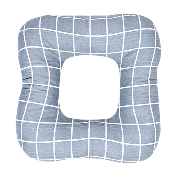 COM1950s Seat Cushion for Pressure Relief, Ergonamic Foam Coccyx Cushion for Chair, Portable Comfortable Support Cushion for Wheelchair, Office, Car, Home Use
