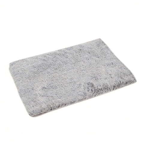 COM1950s Self Warming Pet Mat for Small Dogs & Cats, Soft Fluffy Washable Dog Bed Mat, Non-Slip Indoor Cat Warming Pad, Warm Comfort Bedding for Crate Sofa Winter