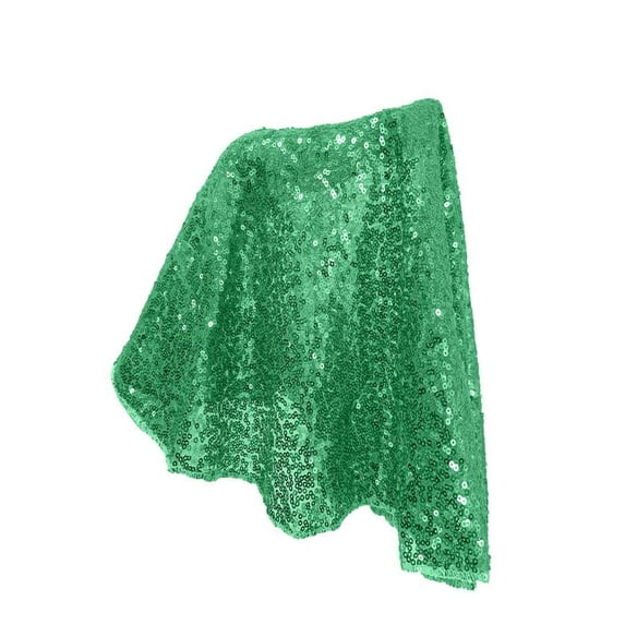 COM1950s Sequin Tablecloth 24" Round Glitter Table Cover Metallic Sequence Table Clothes Sequin Fabric for Birthday Party Baby Shower Wedding,Christmas Decoration