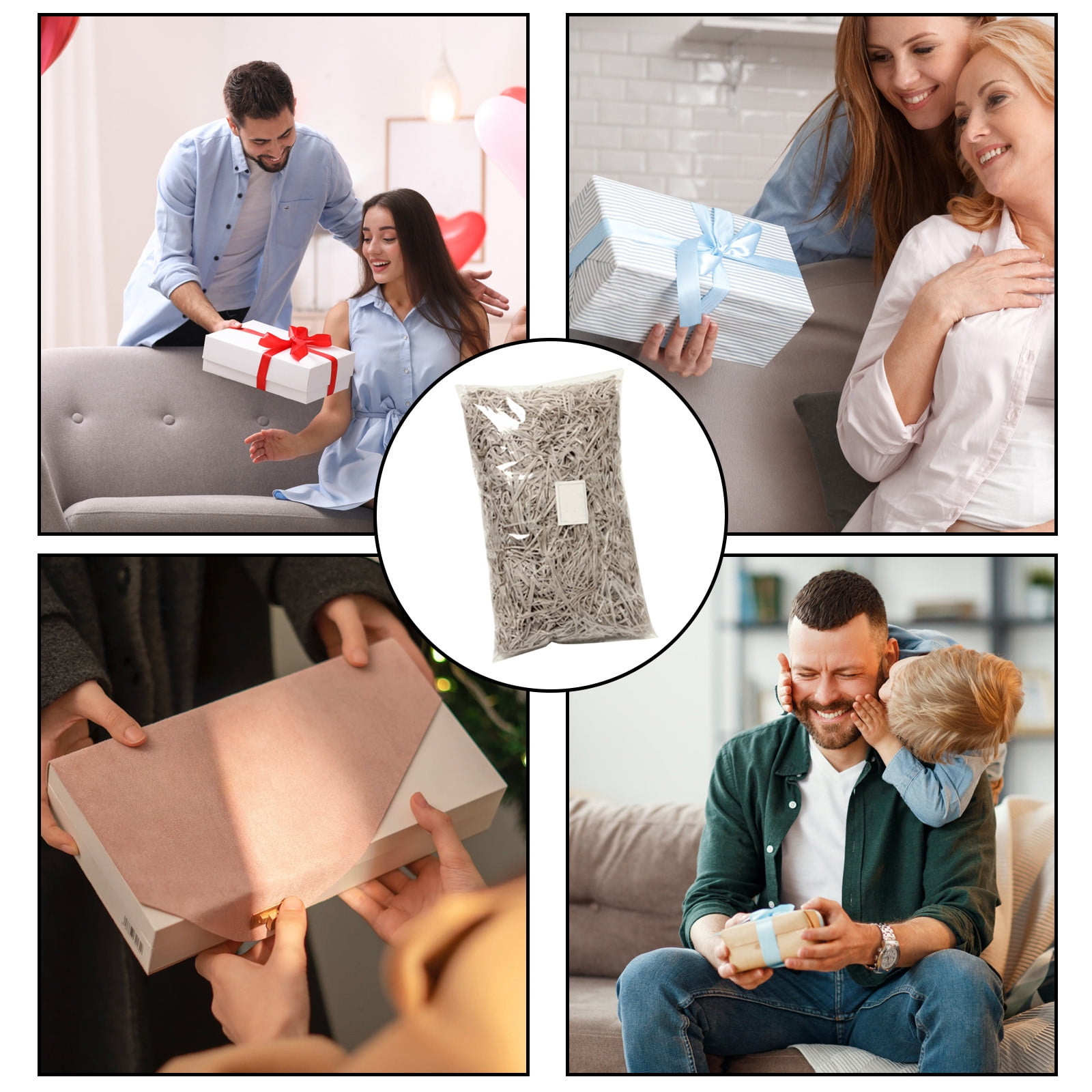 Paper Gift Shred White 56g