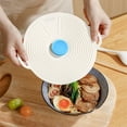 thumbnail image 1 of COM1950s Silicone Food Covers,Microwave Safe Universal Bowl Lids,Leakproof Reusable Plate Covers for Storage,Set of 3 Airtight Container Lids with Spatter Proof Design, 1 of 9