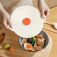 thumbnail image 1 of COM1950s Silicone Food Covers,Microwave Safe Universal Bowl Lids,Leakproof Reusable Plate Covers for Storage,Set of 3 Airtight Container Lids with Spatter Proof Design, 1 of 9