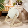 thumbnail image 1 of COM1950s Sisal Cat Scratching Ball with Rotating Roller,Cat Climbing Frame Toy for Indoor Cats,Durable Sisal Rope Scratch Post with Stable Base for Kittens and Adult Cats, 1 of 9