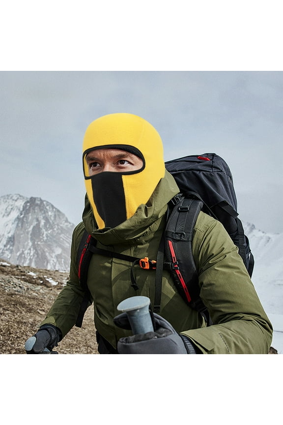 Skin Care Face Masks Winter Outdoor Warm Riding Mask Face Protection Neck Protection and Mouth Protection Integrated Hood Cold Fleece Hat Face Masks Skin Care Face Mask Neck Gaiter
