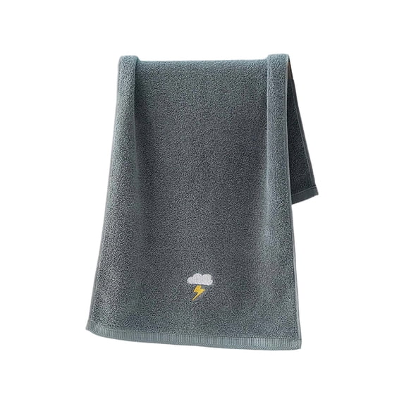 COM1950s Soft Cotton Kids Towels, Highly Absorbent Baby Washcloths for Bathroom, Gentle & Comfortable Face Towel for Spa, Gym, Travel